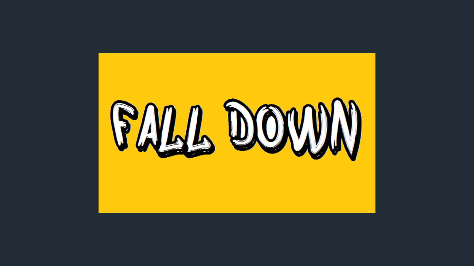 Fall Down - Screenshot