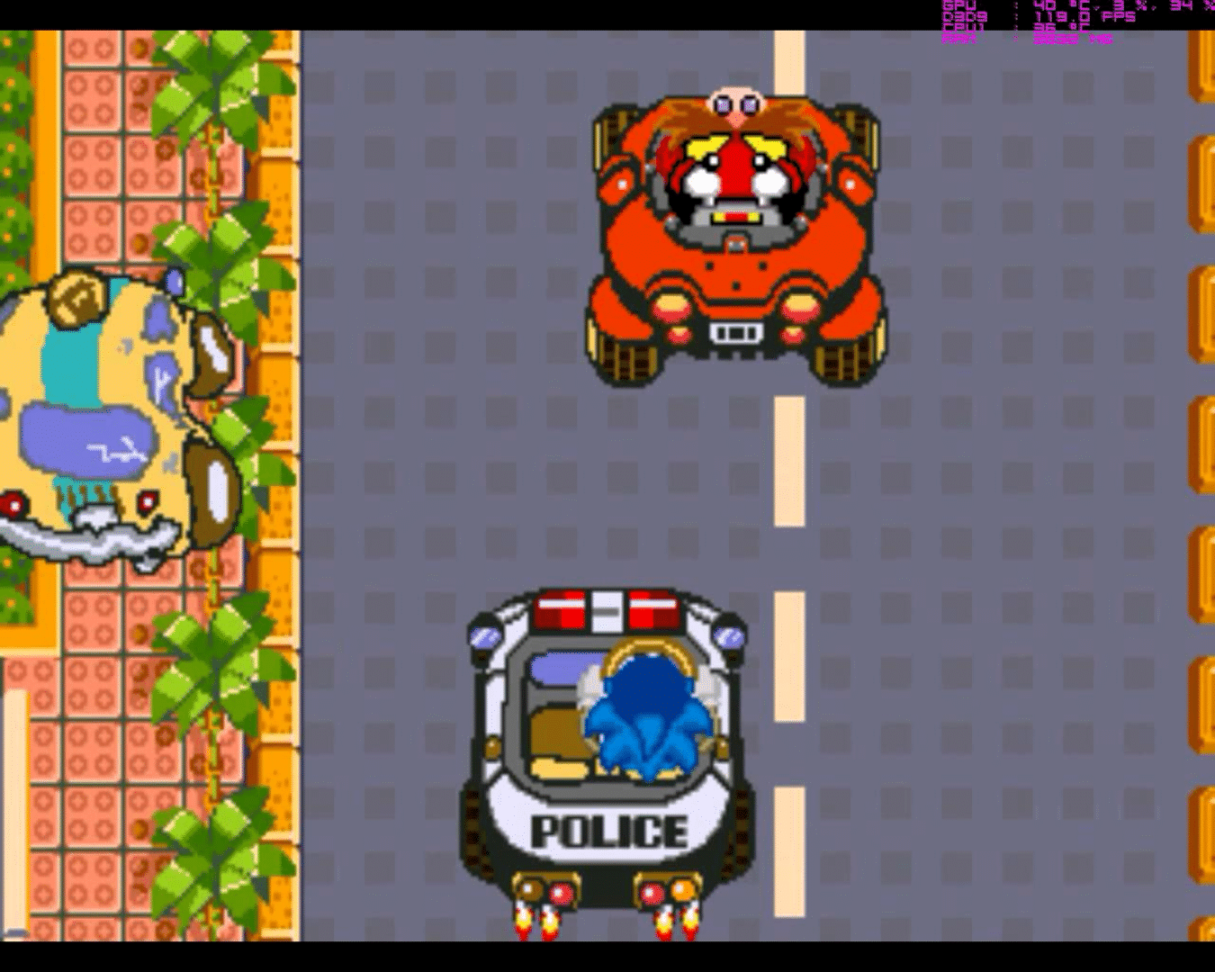 Waku-waku Sonic Patrol Car screenshot