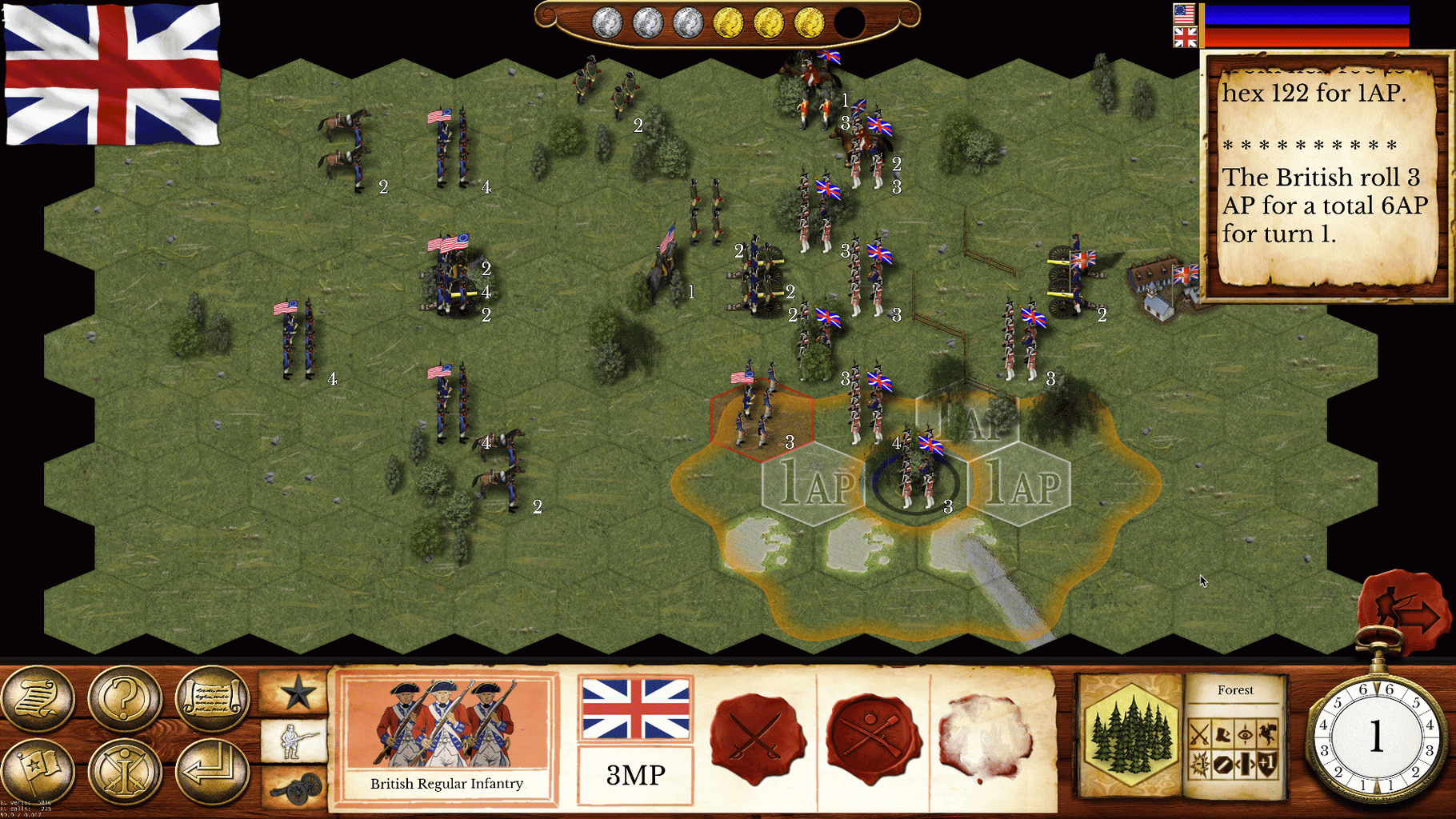 Hold the Line: The American Revolution screenshot