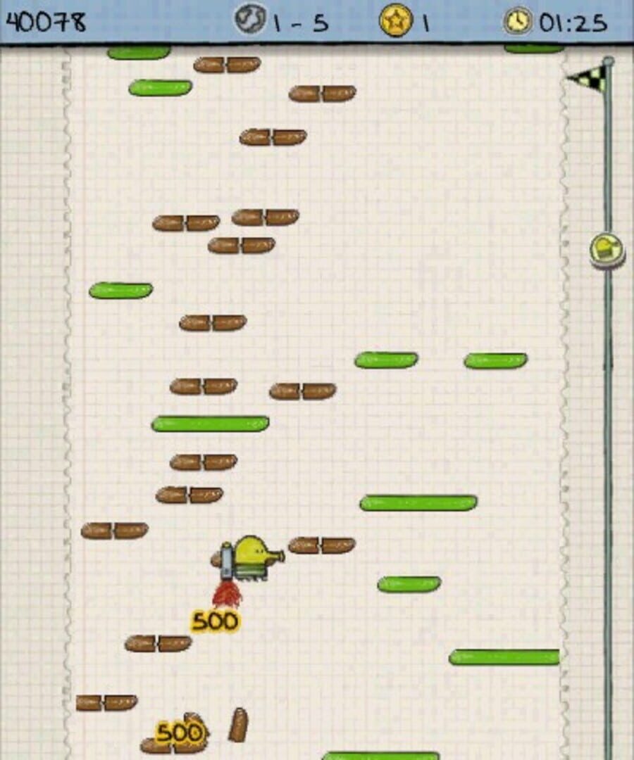 Captura de pantalla - Doodle Jump Adventures