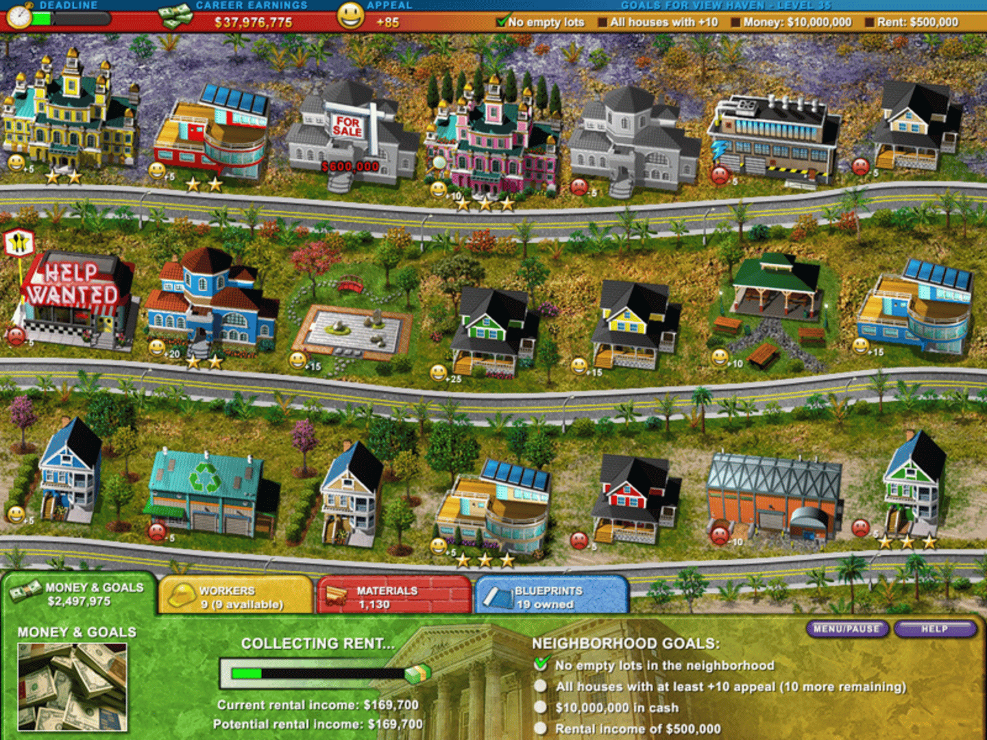 Build-A-Lot 2: Town of the Year screenshot