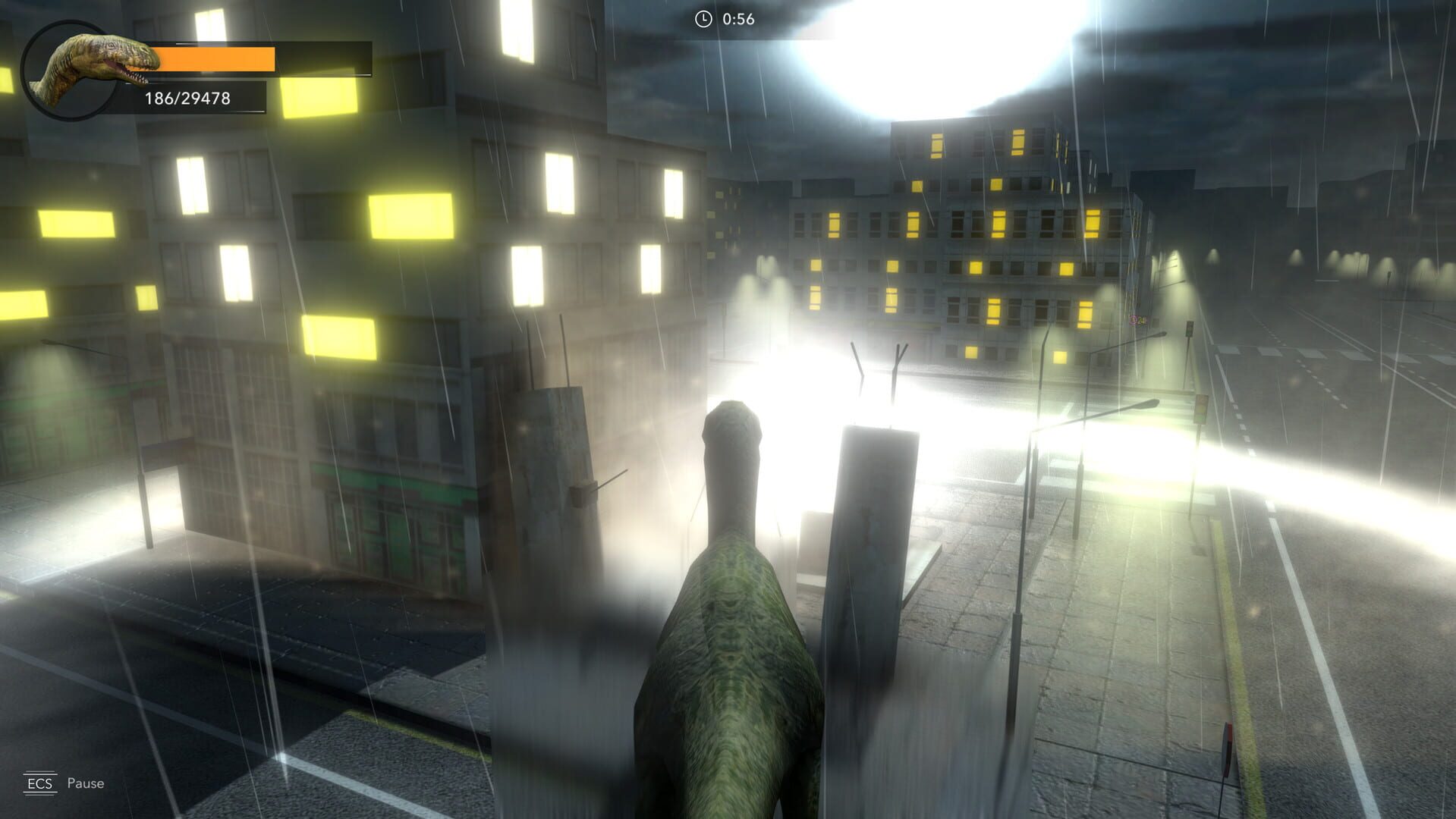 Jurassic City Walk - Screenshot