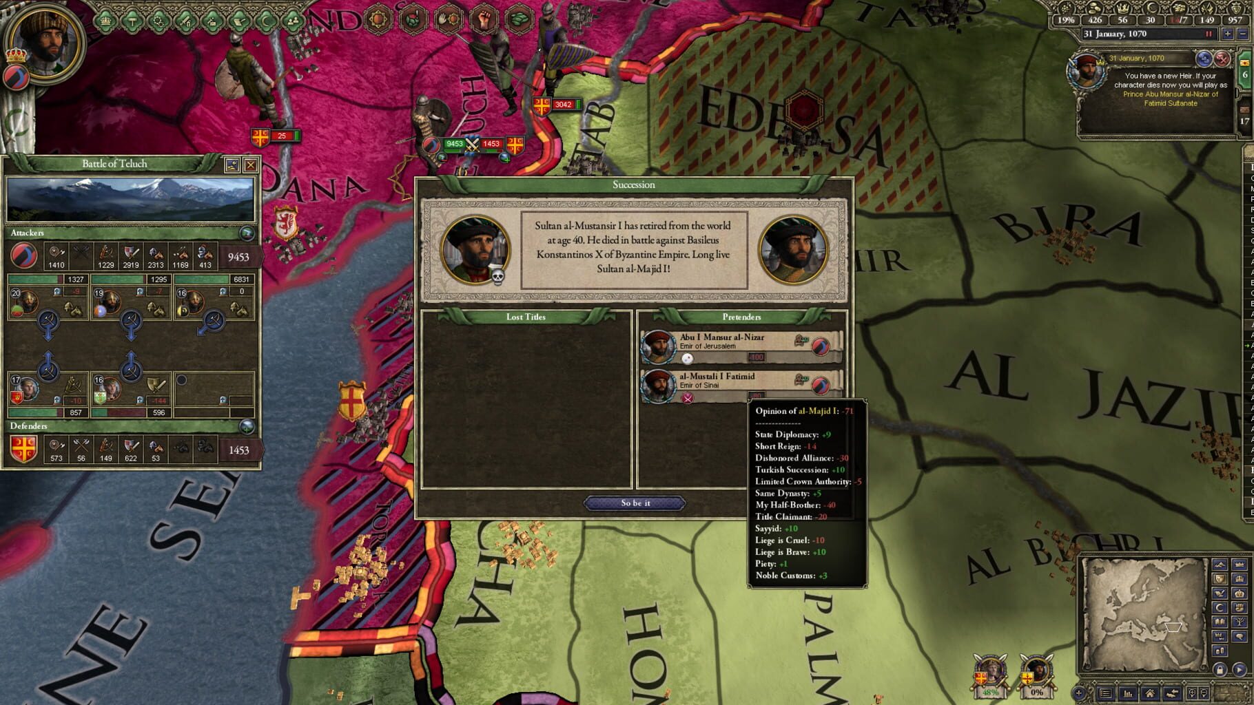 Captura de pantalla - Crusader Kings II: Sword of Islam