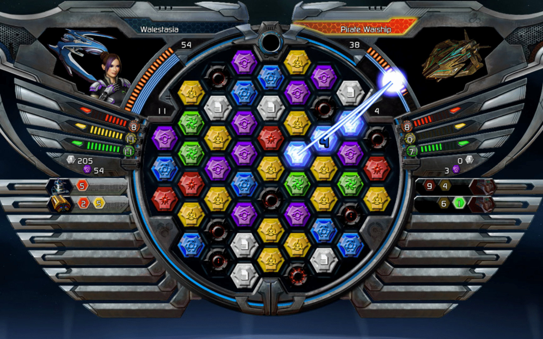 Puzzle Quest: Galactrix screenshot