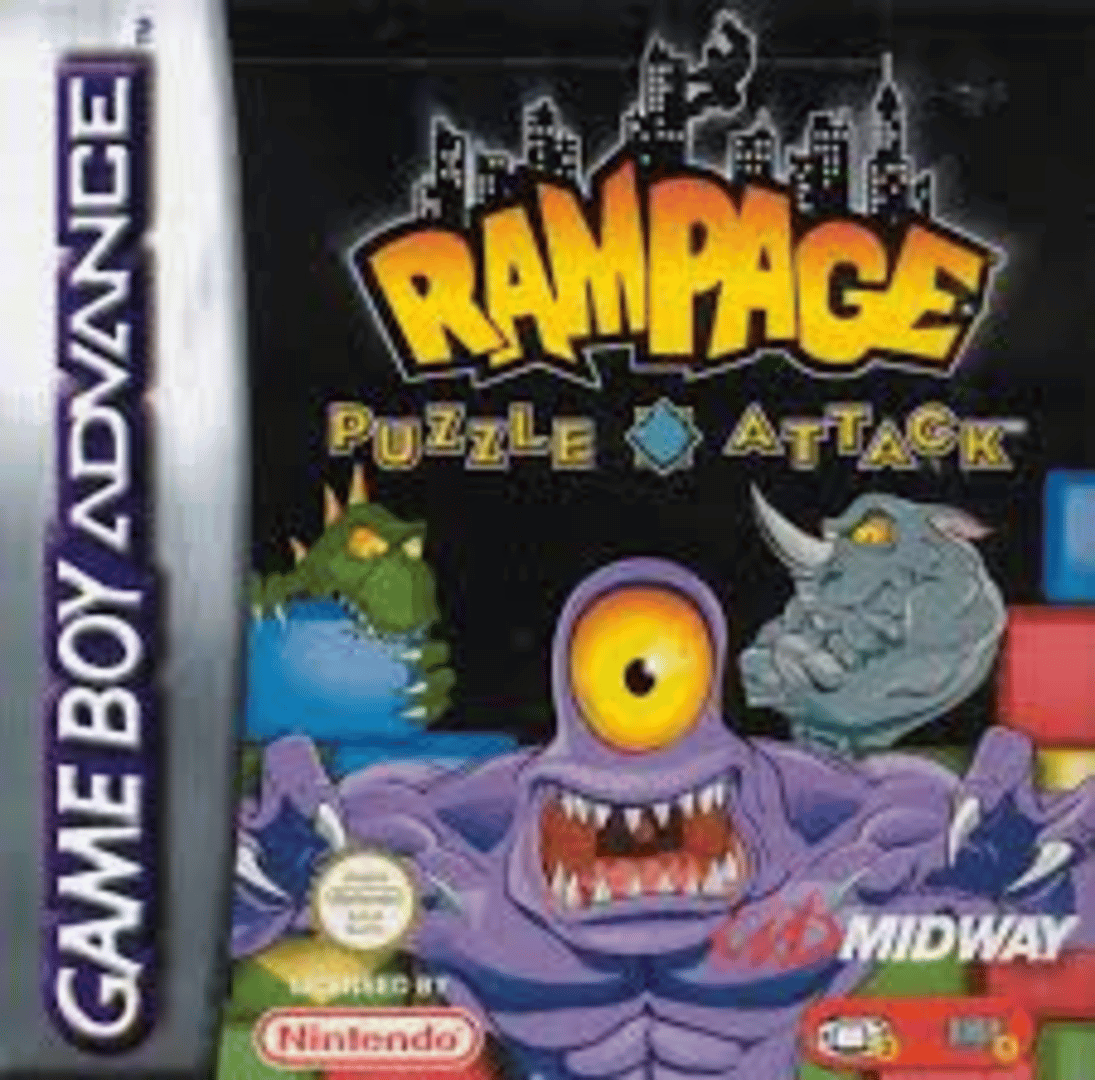 Rampage Puzzle Attack Cover