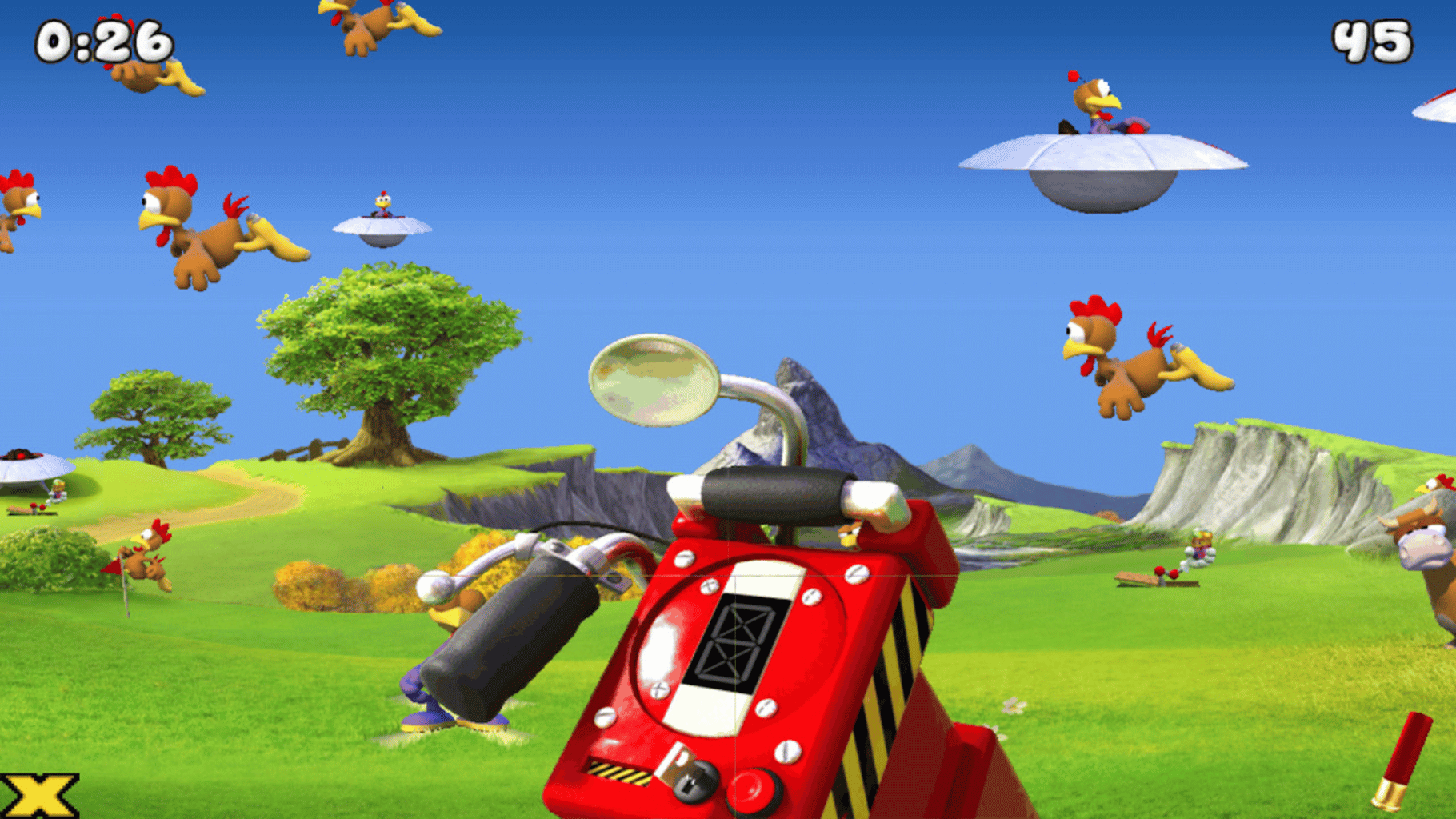 Crazy Chicken: Invasion screenshot