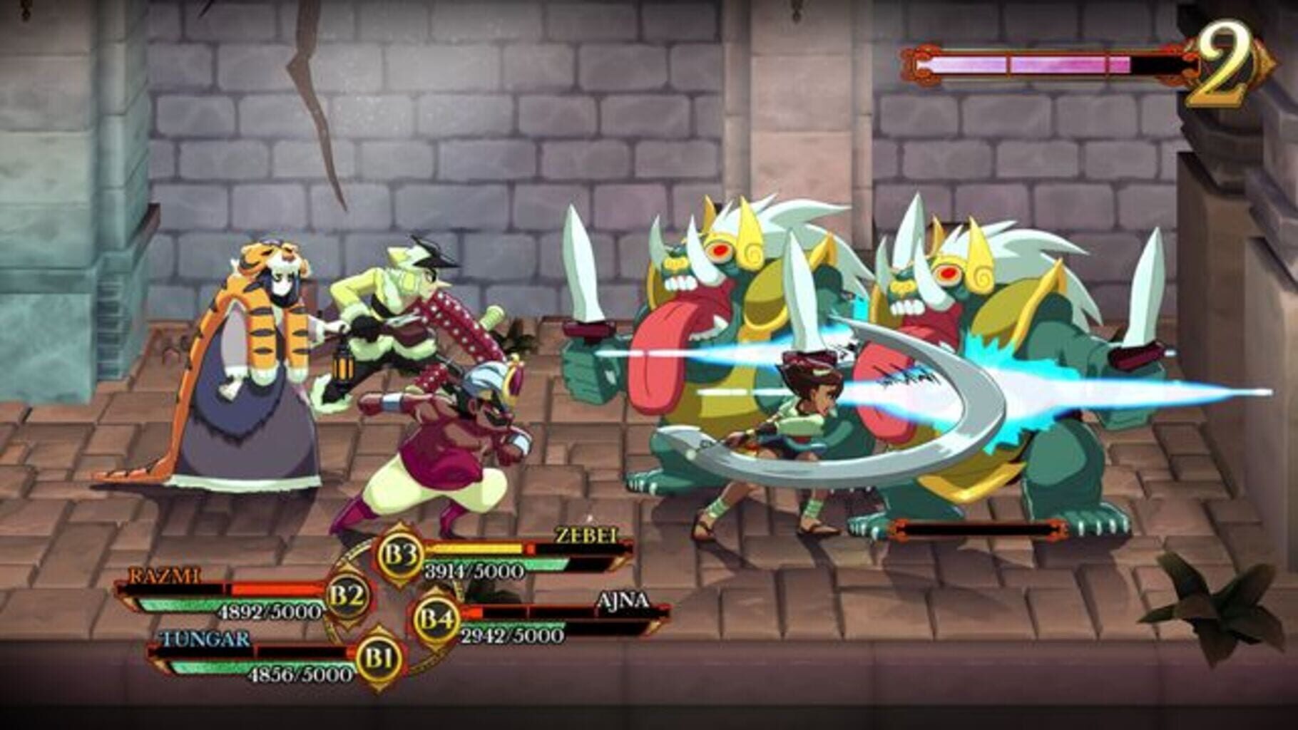 Indie RPG Indivisible gets 4-player coop and NG+ - LinuxGameNetwork
