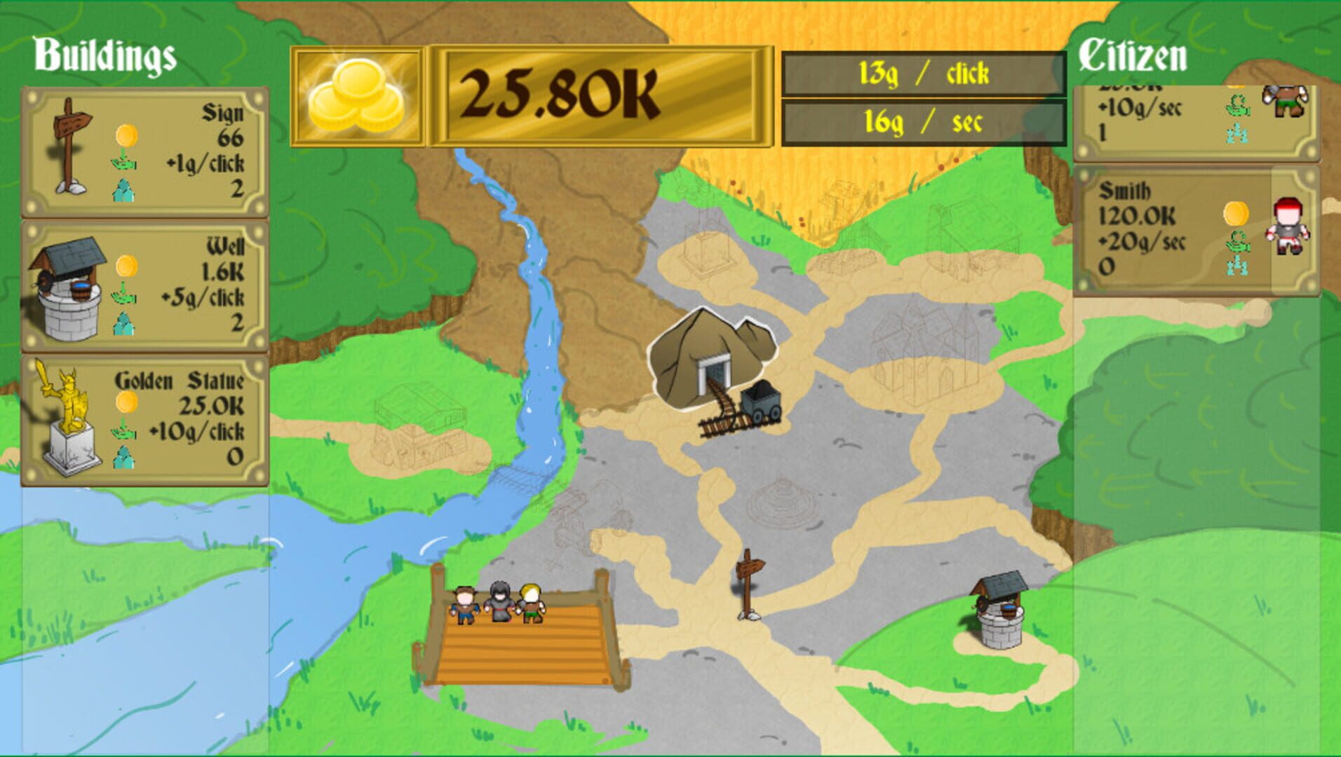 Kingdom Clicker - Screenshot