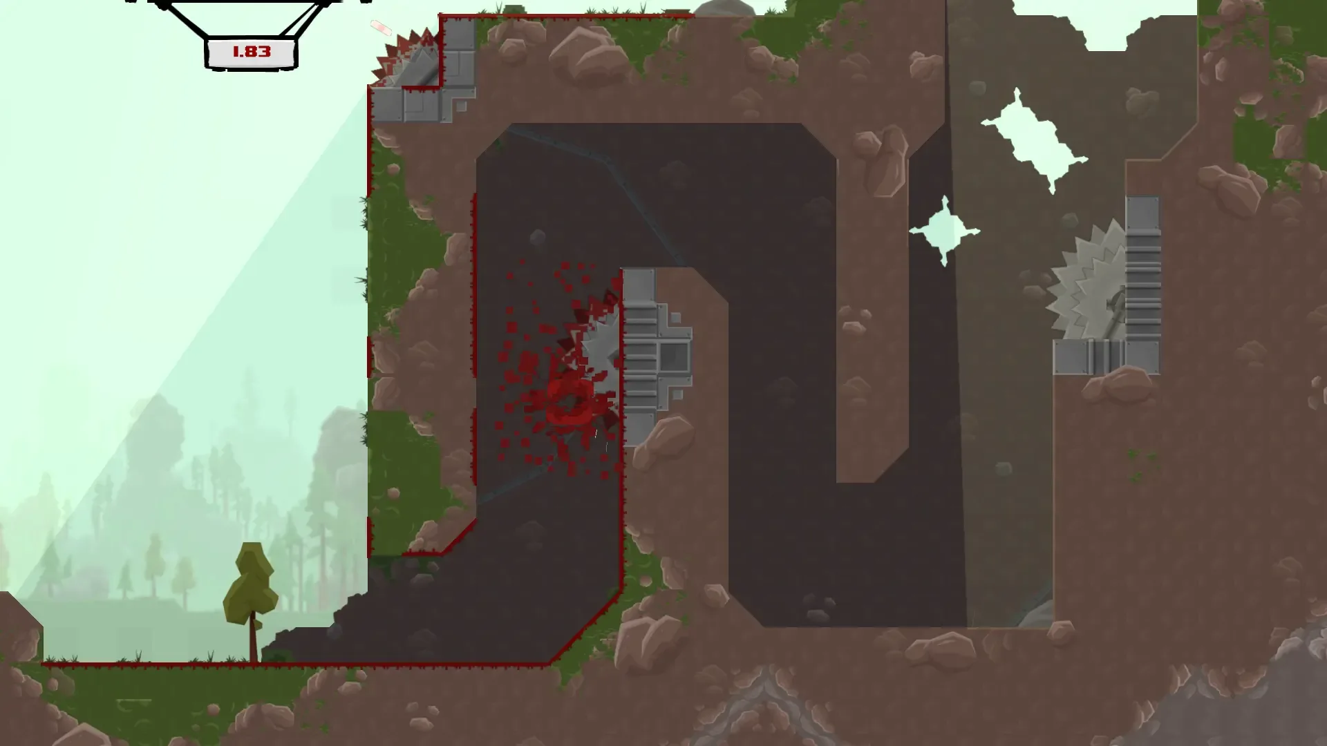 Captura de pantalla - Super Meat Boy