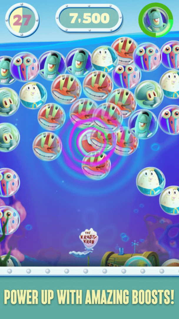 SpongeBob Bubble Party screenshot