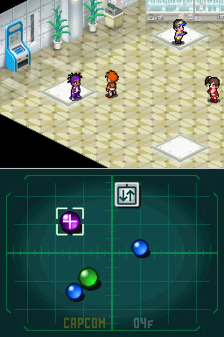 Captura de pantalla - SNK vs Capcom Card Fighters DS
