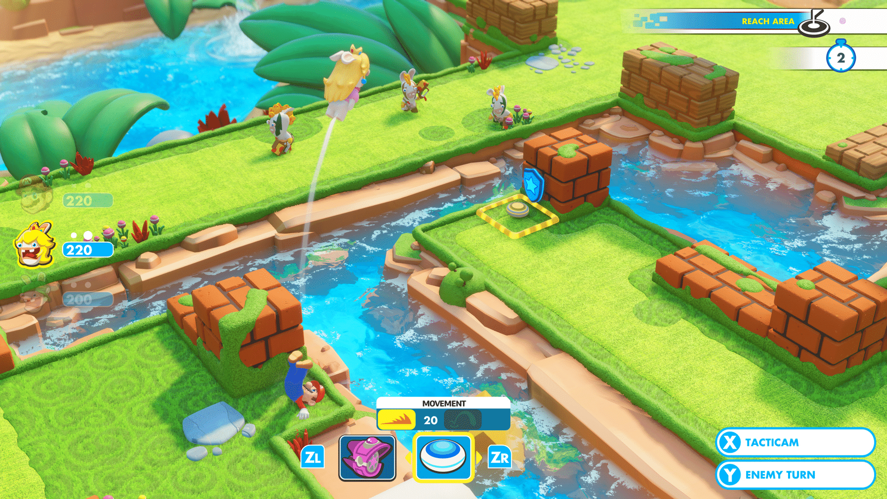 Mario + Rabbids Kingdom Battle screenshot