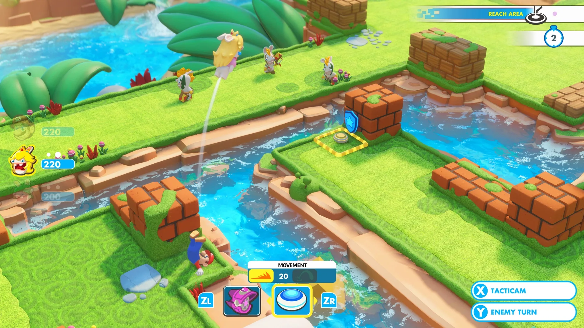 Captura de pantalla - Mario + Rabbids Kingdom Battle