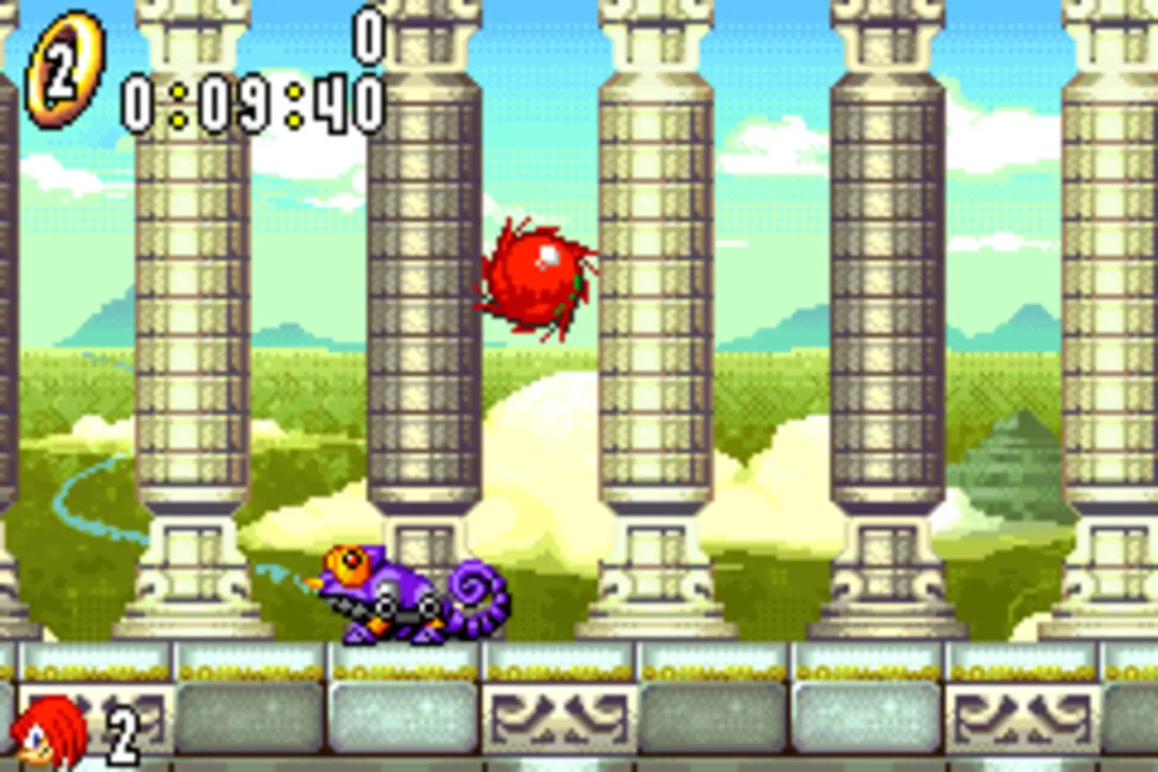 Captura de pantalla - Sonic Advance