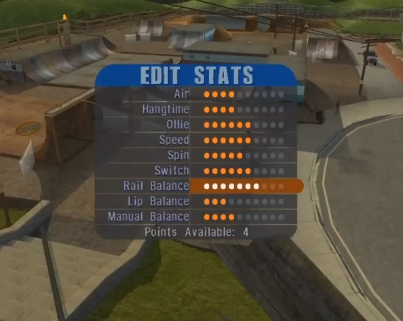 Captura de pantalla - Tony Hawk's Pro Skater 3