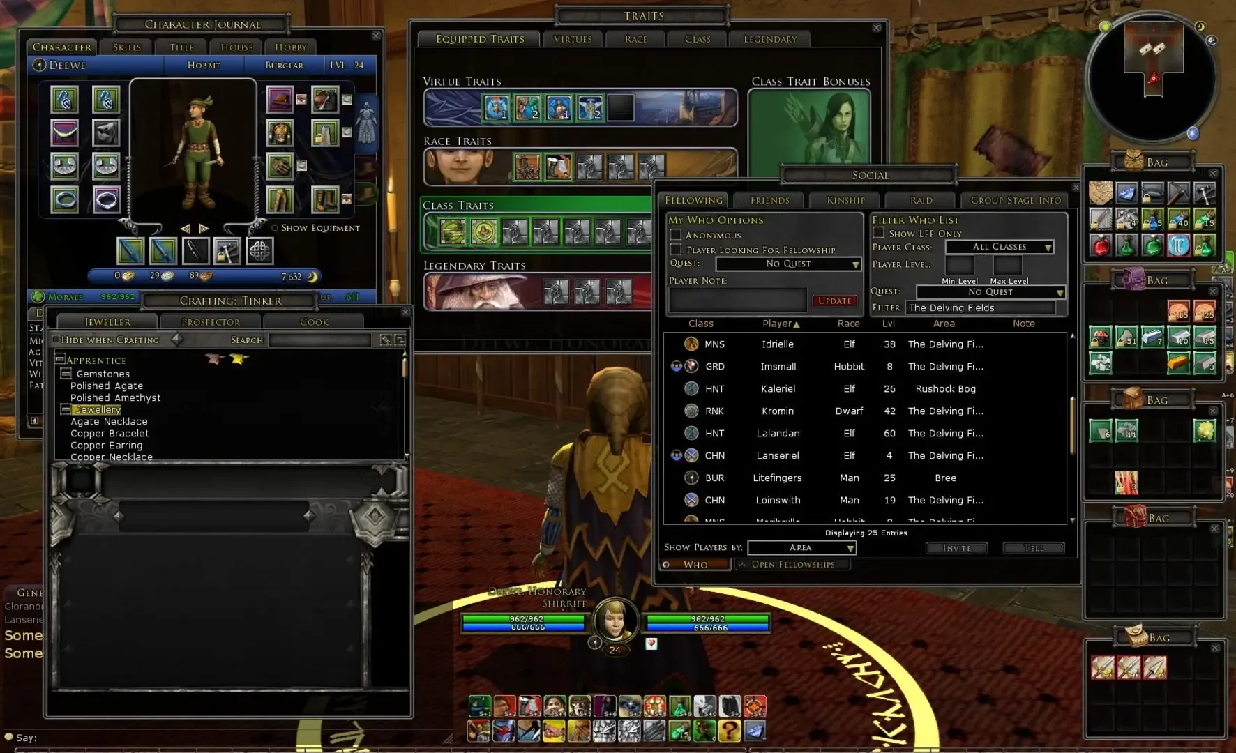 Captura de pantalla - The Lord of the Rings Online