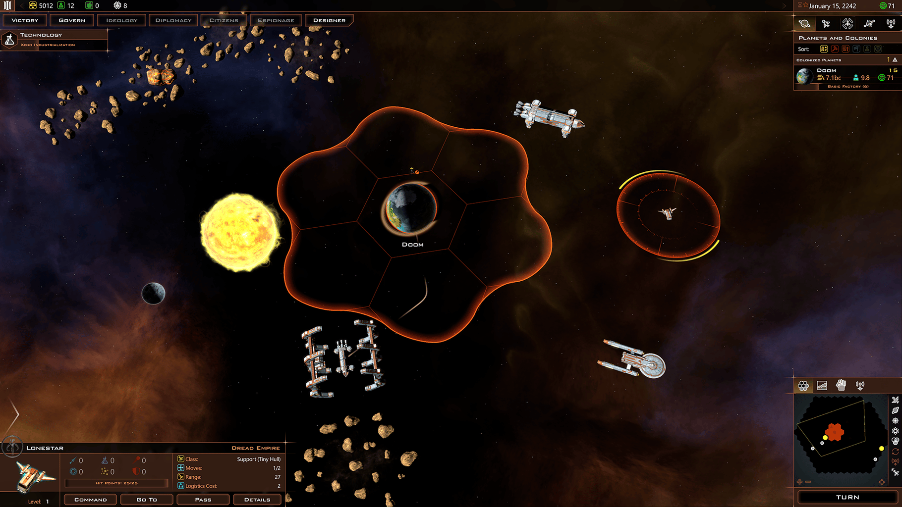 Galactic Civilizations III: Crusade screenshot