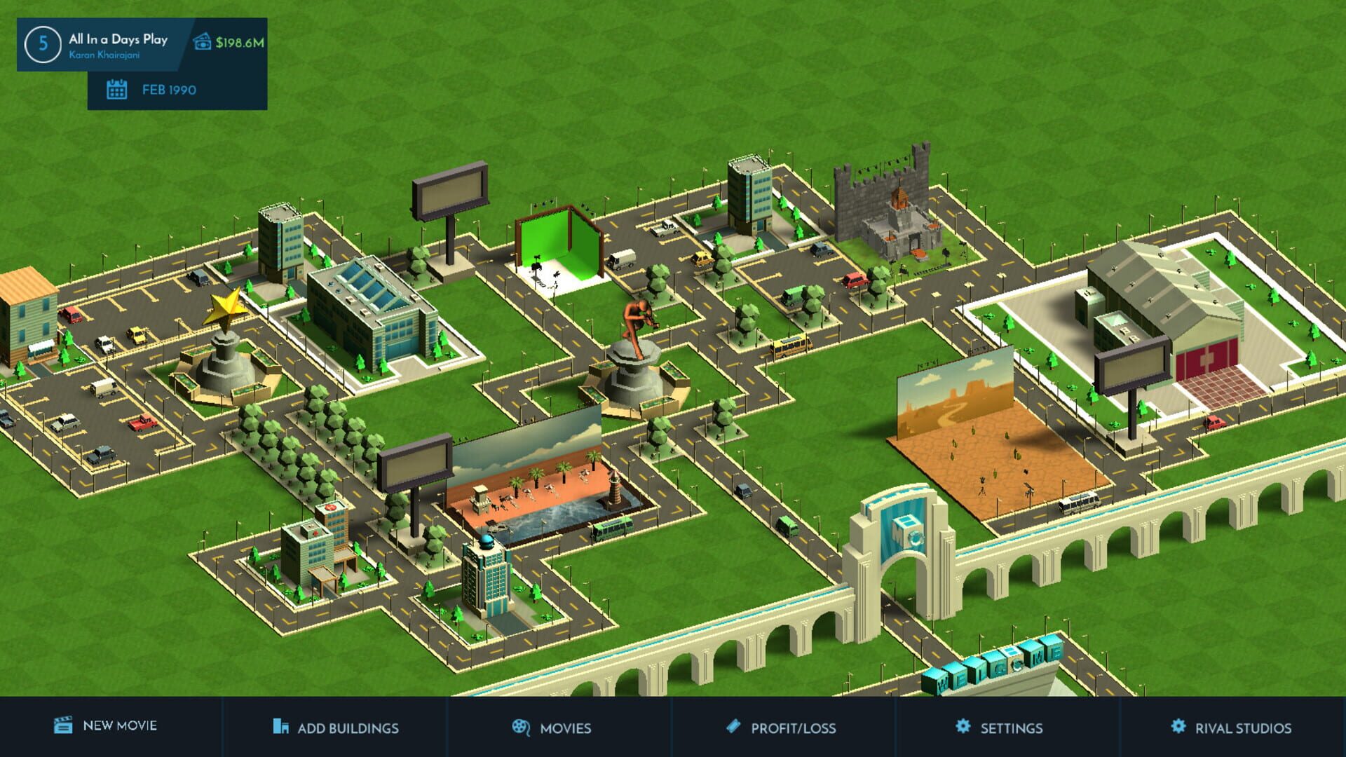 Movie Studio Tycoon - Screenshot