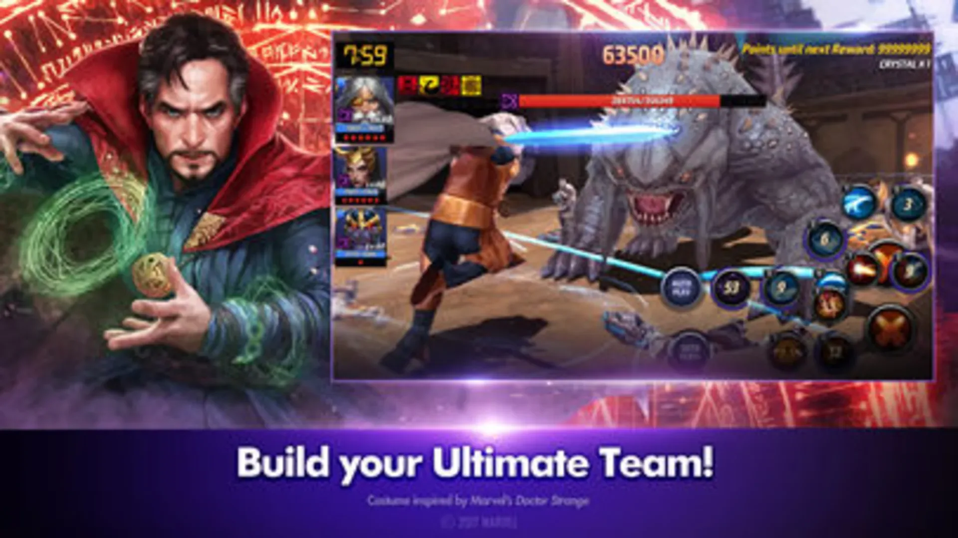 Captura de pantalla - Marvel Future Fight