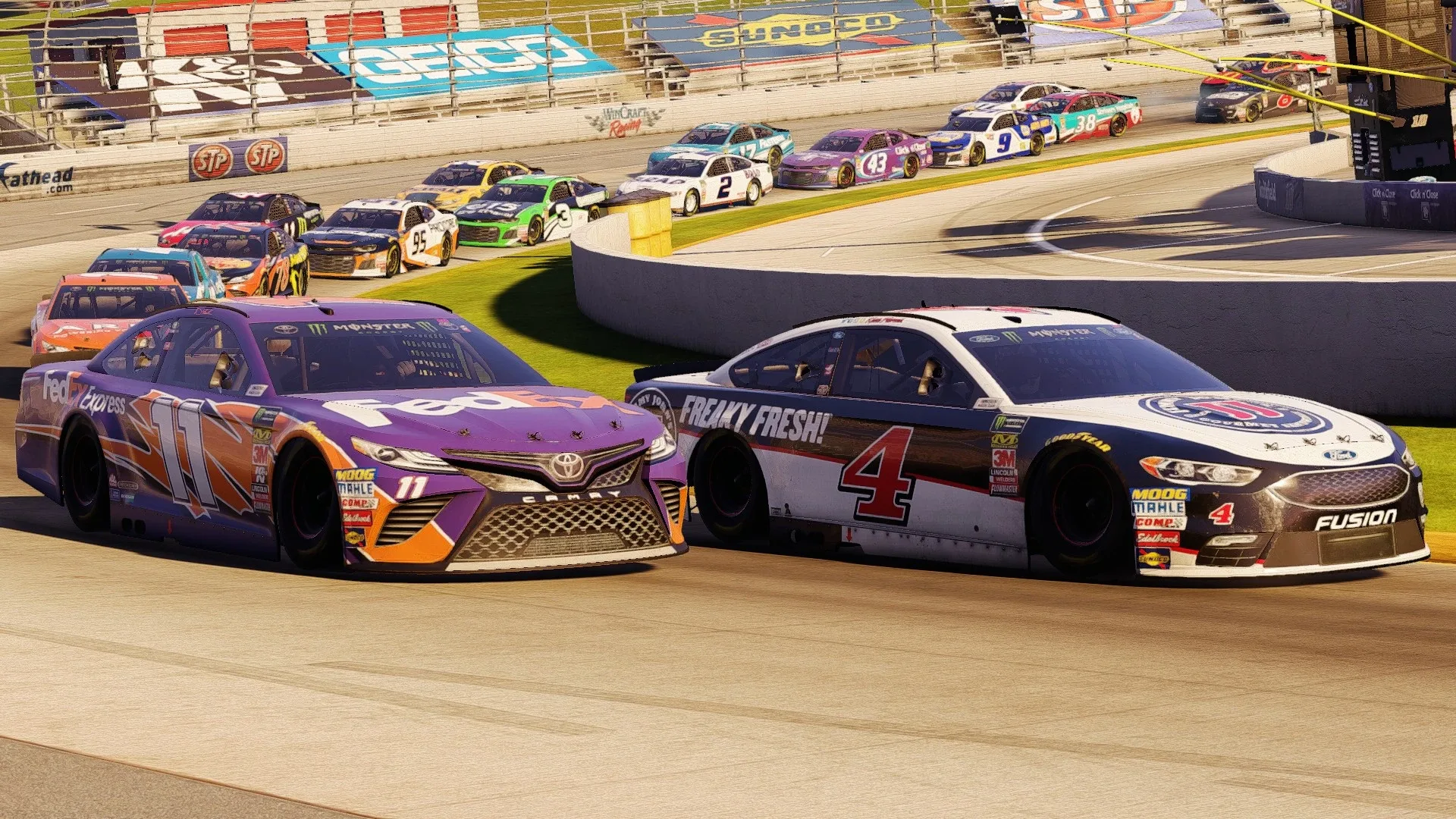 Captura de pantalla - NASCAR Heat 3