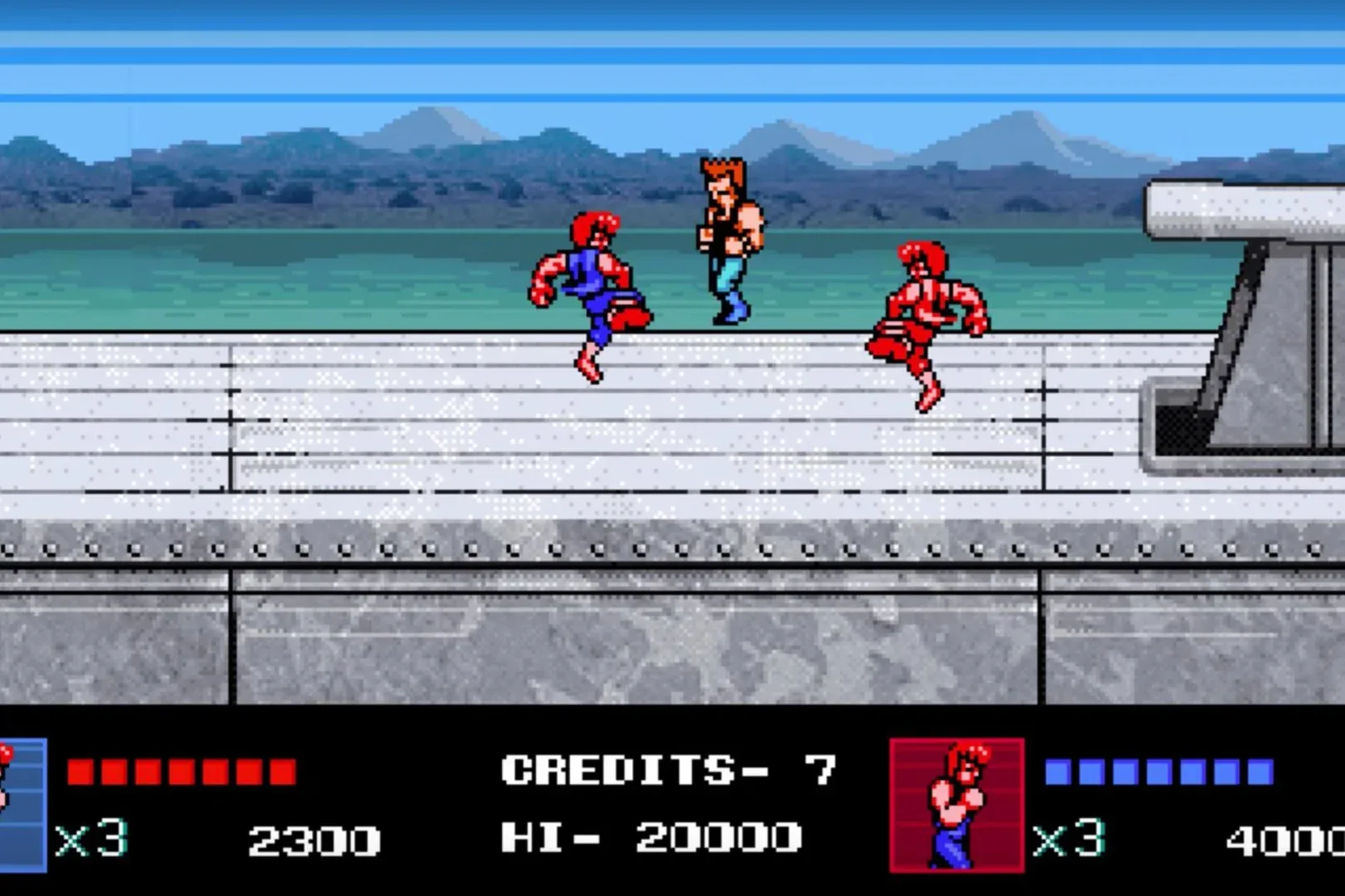 Captura de pantalla - Double Dragon IV