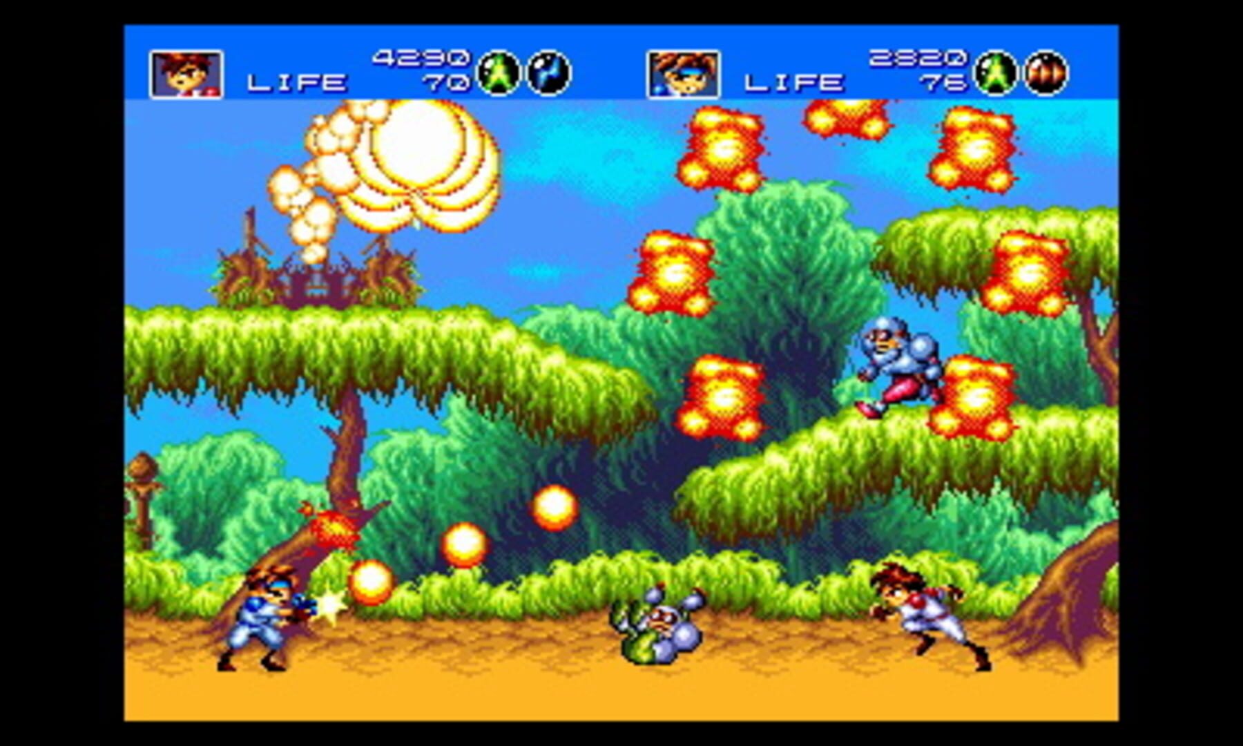 Captura de pantalla - 3D Gunstar Heroes