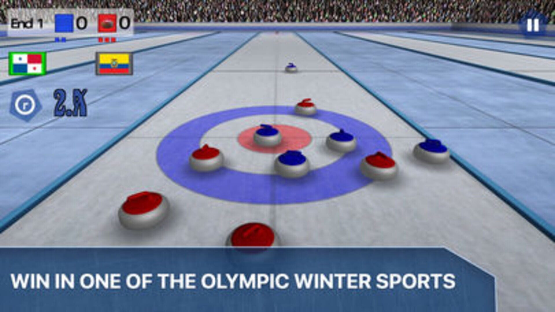 Curling 3D - Winter Sports - Screenshot