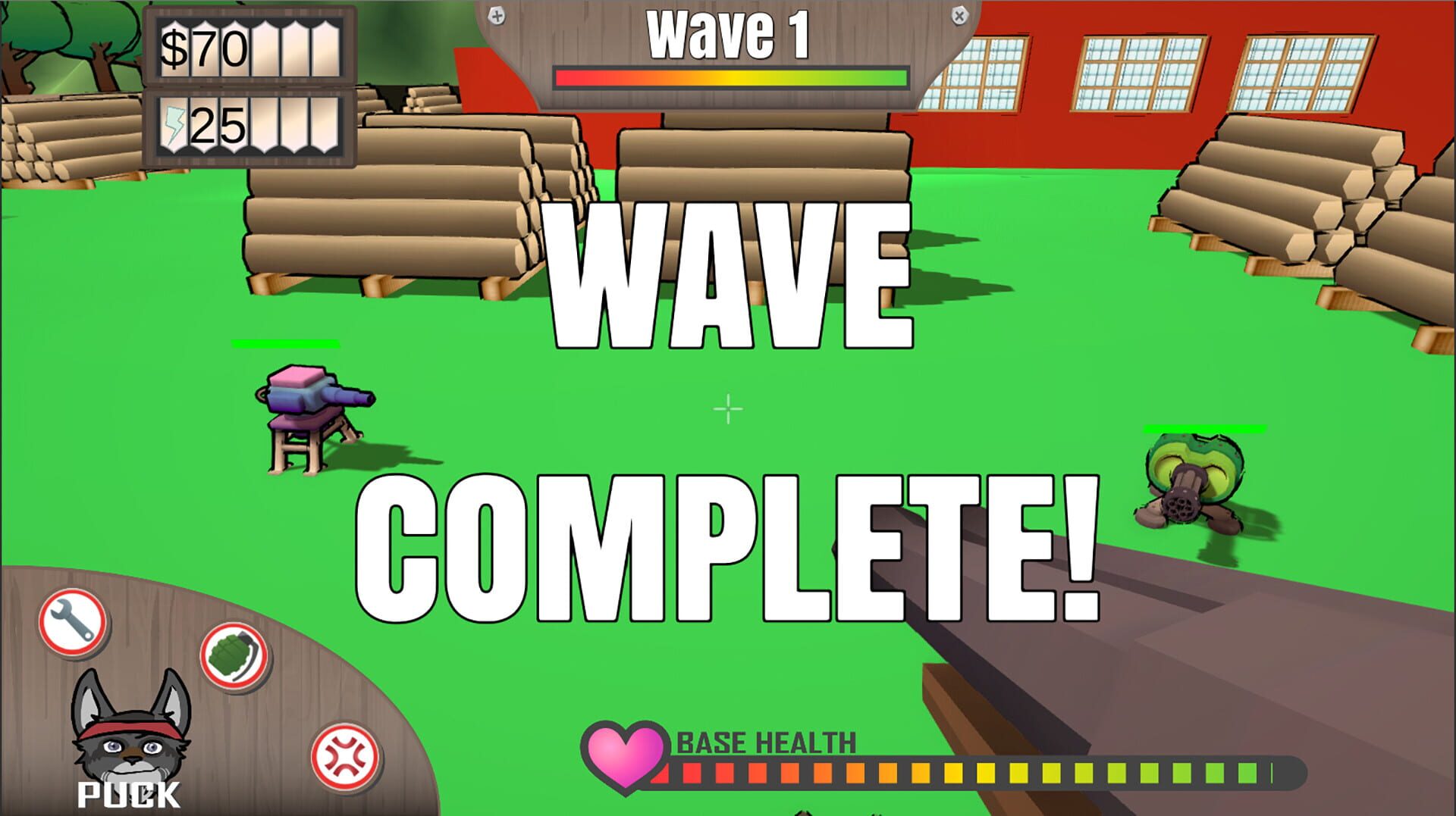 Zap Zap Zombie Cats - Screenshot