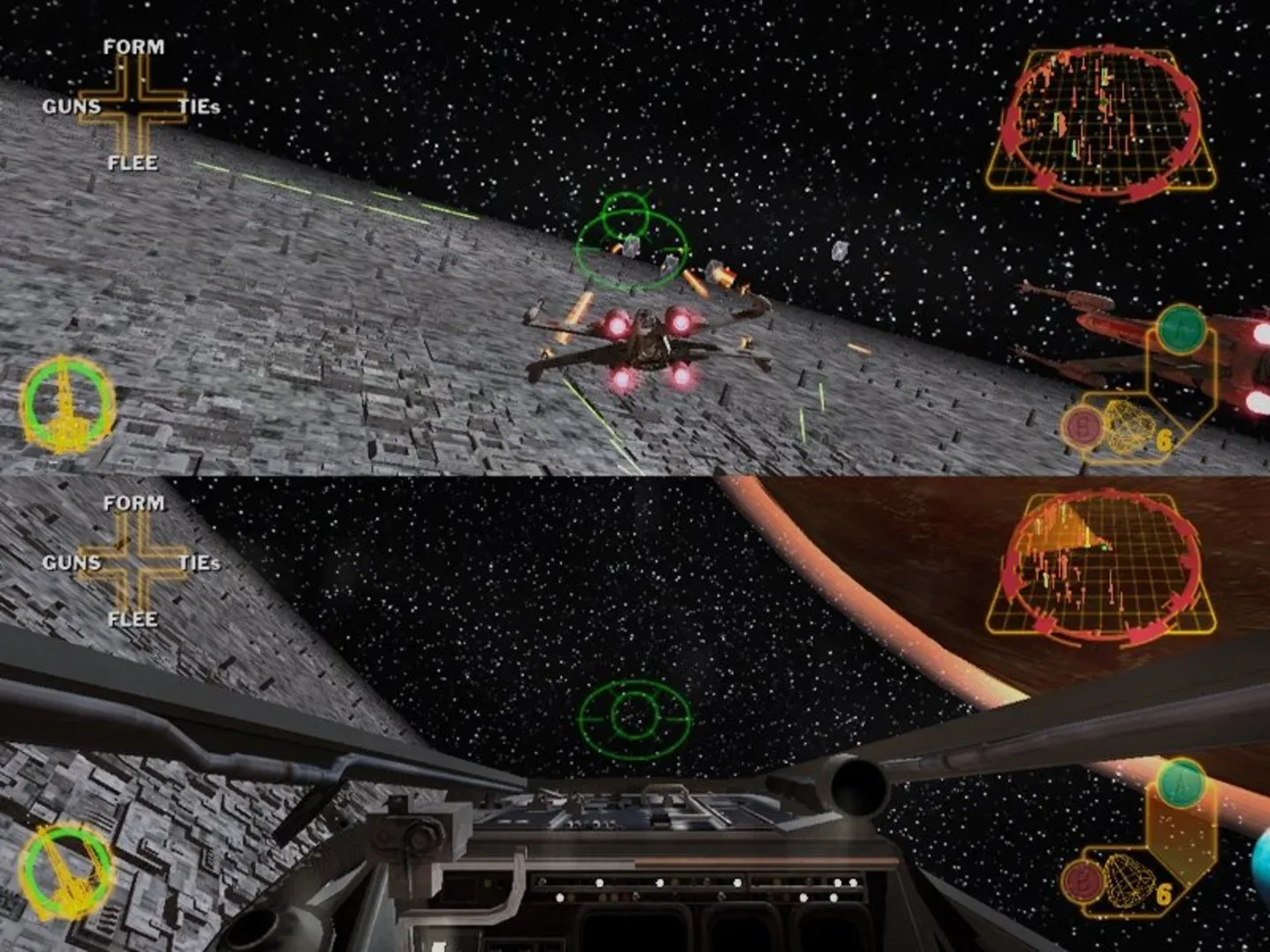 Captura de pantalla - Star Wars: Rogue Squadron III - Rebel Strike