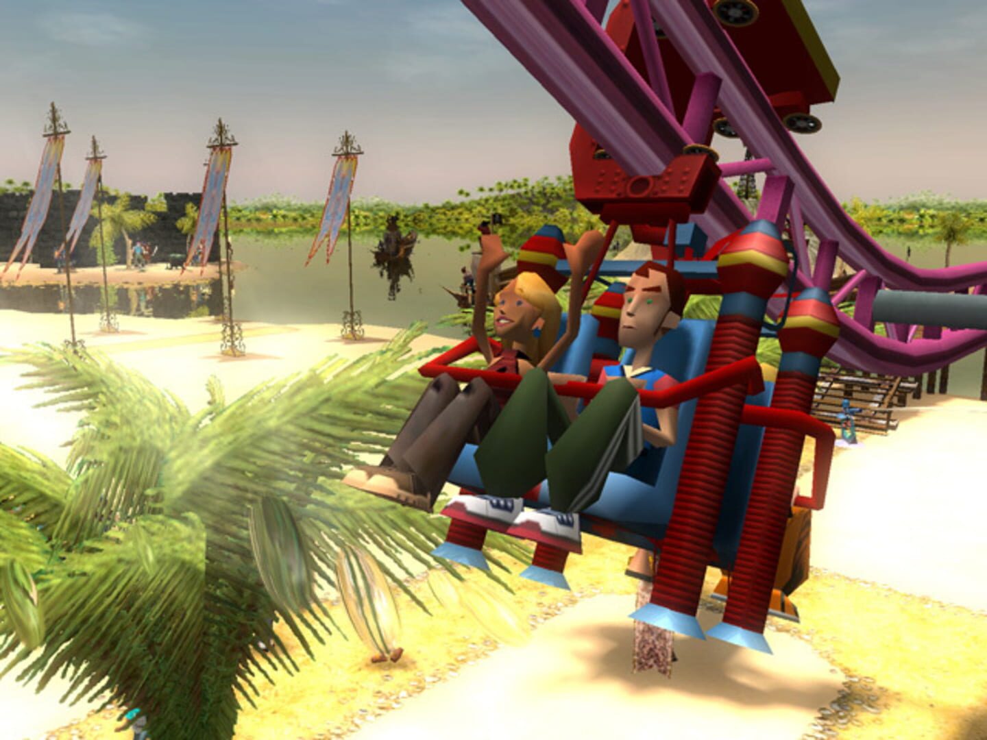 Captura de pantalla - RollerCoaster Tycoon 3: Platinum