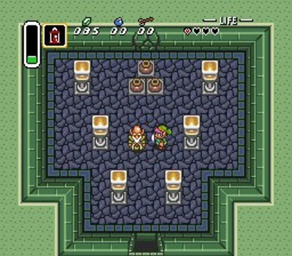 Captura de pantalla - The Legend of Zelda: A Link to the Past