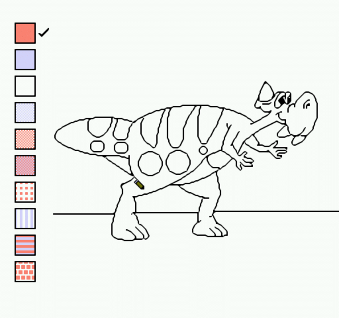 Color a Dinosaur screenshot