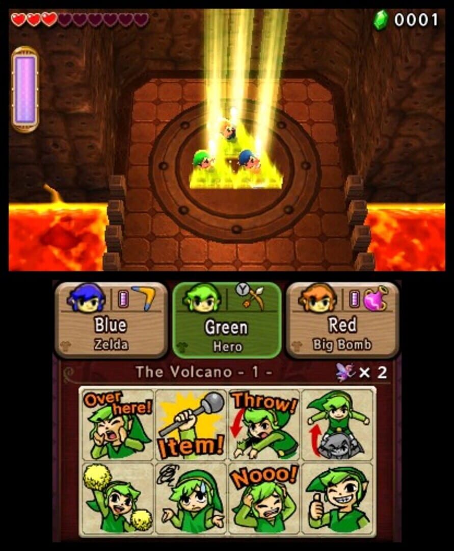 Captura de pantalla - The Legend of Zelda: Tri Force Heroes