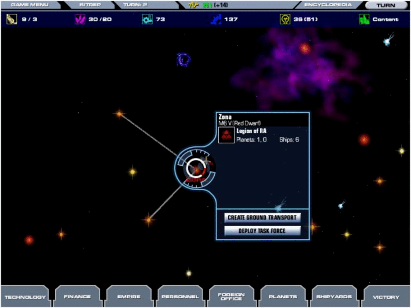 Master of Orion III screenshot