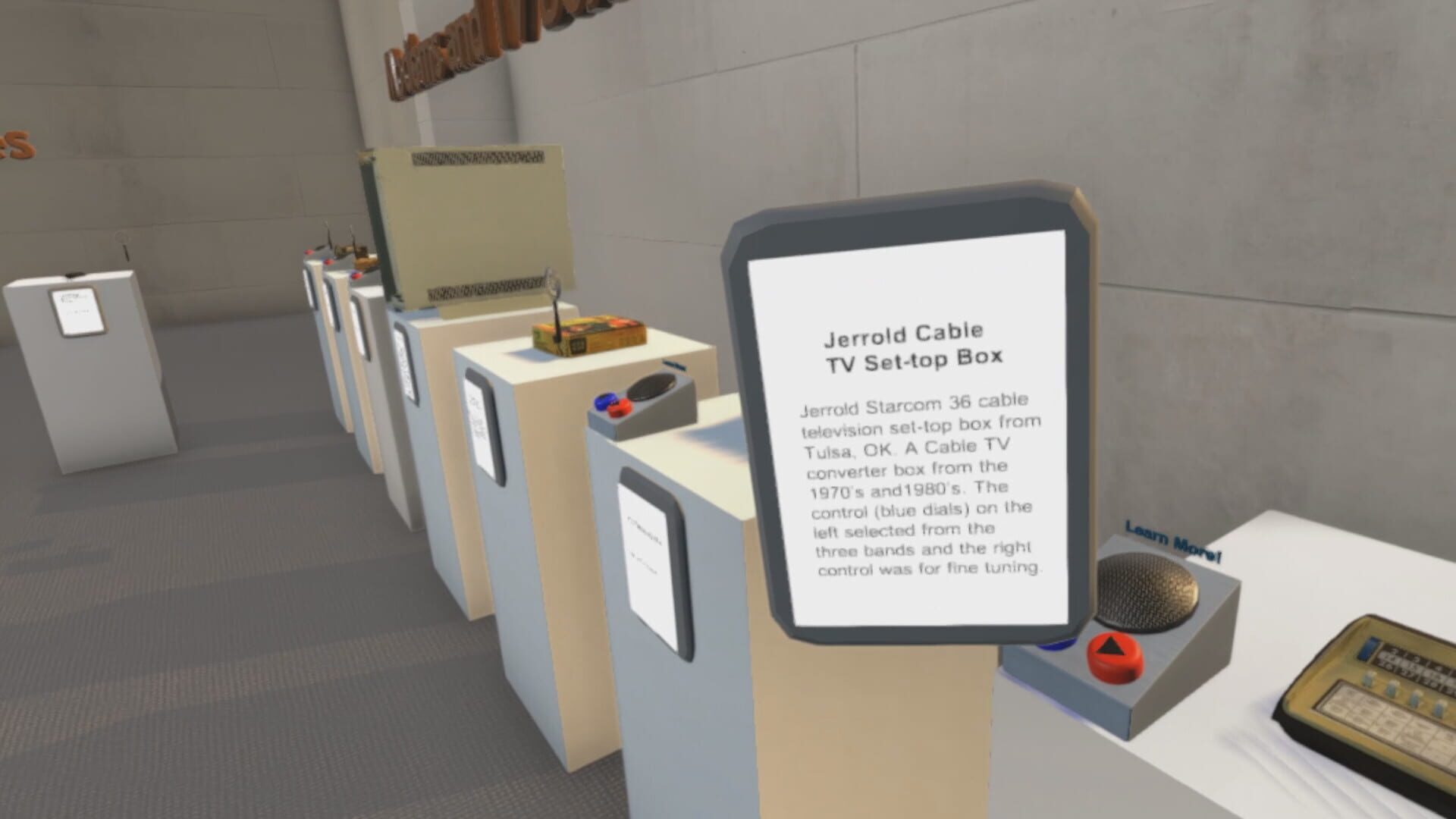The Cable Center: Virtual Archive - Screenshot