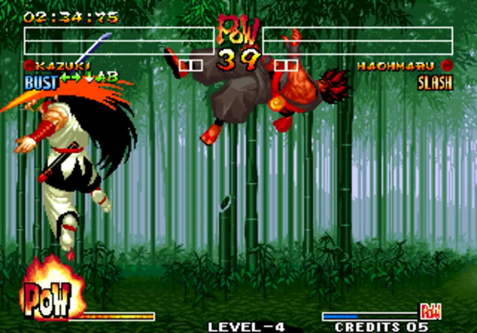 Captura de pantalla - Samurai Shodown IV: Amakusa's Revenge