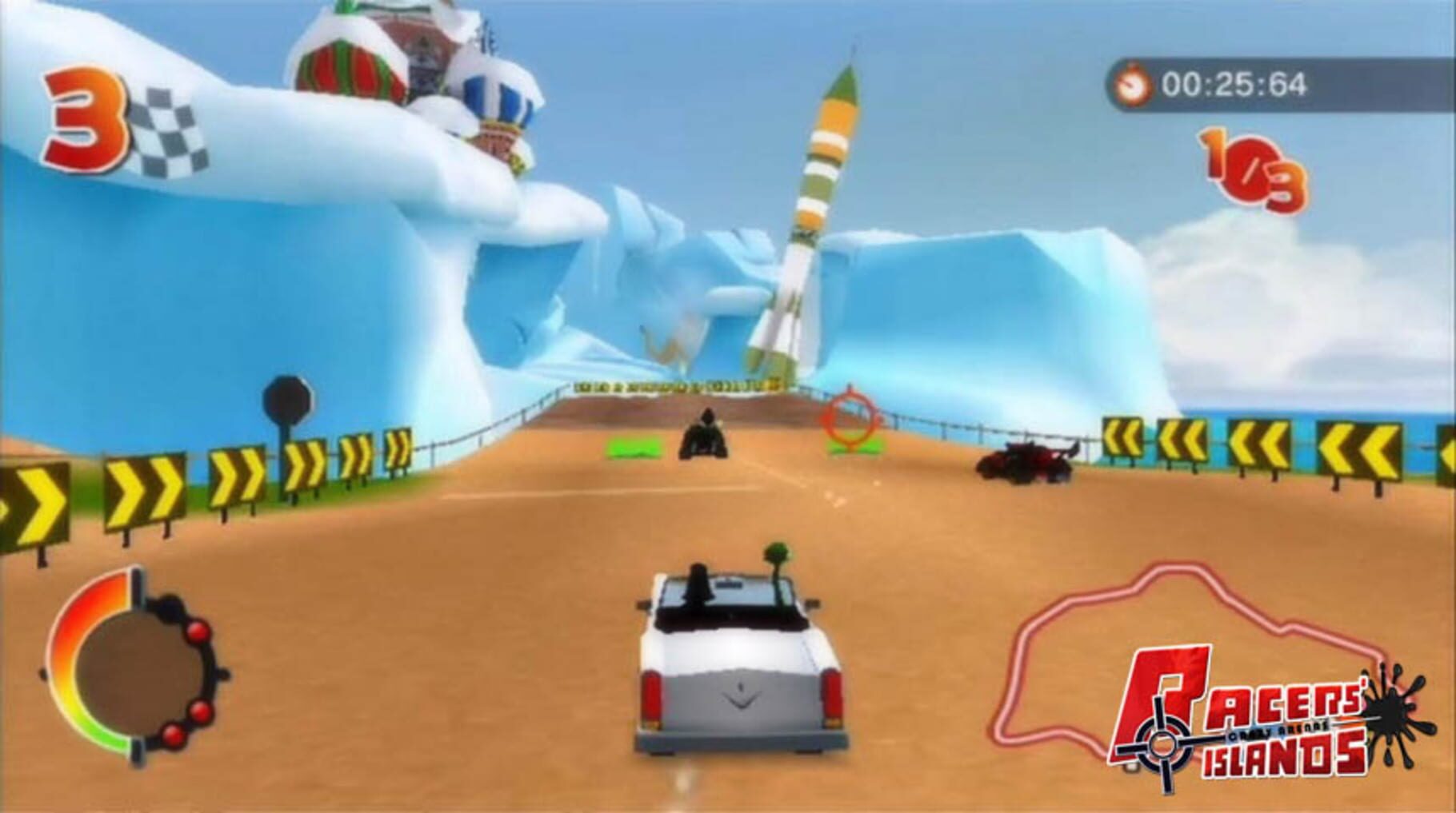 Captura de pantalla - Racers' Islands: Crazy Racers