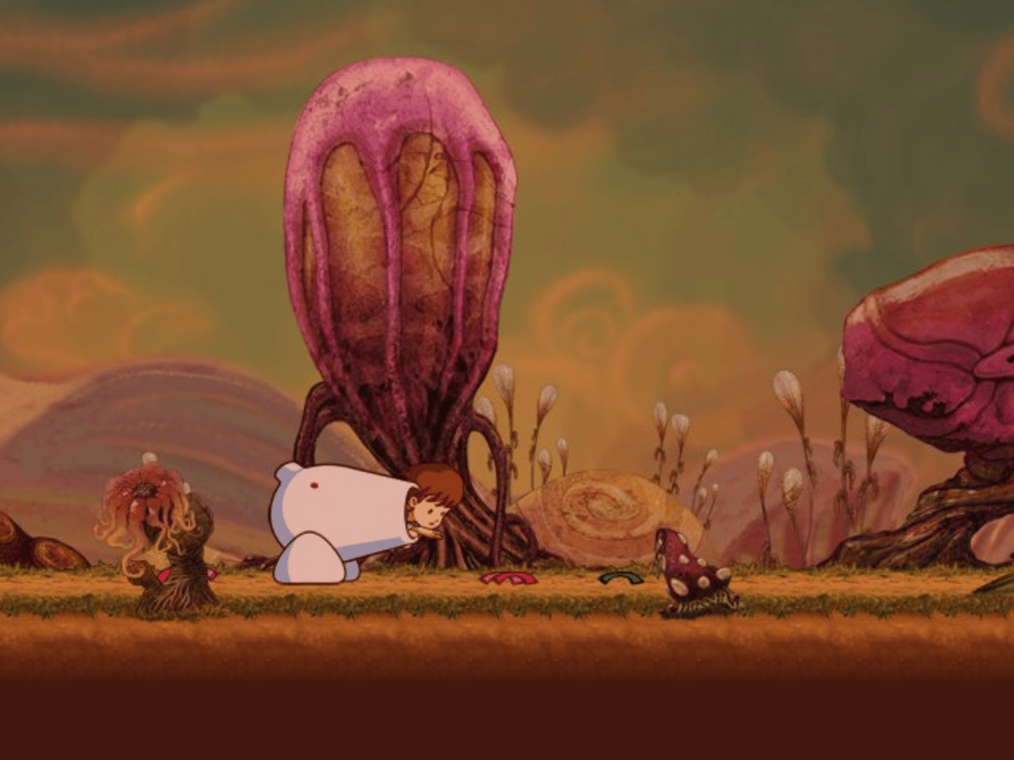 A Boy and His Blob screenshot