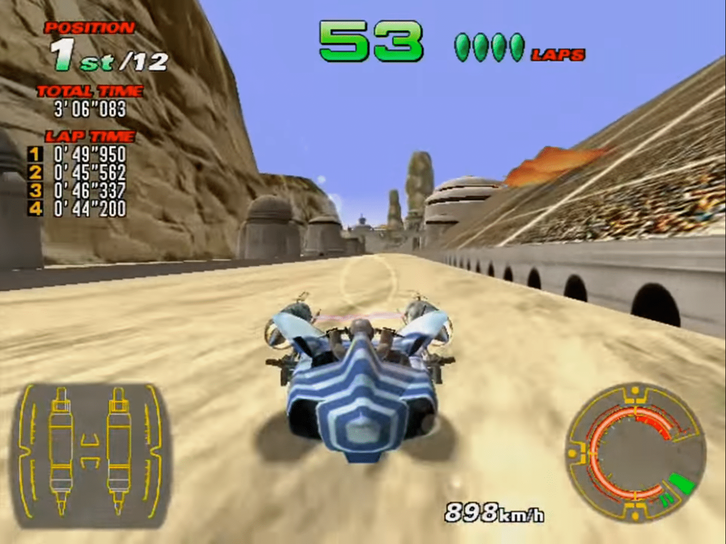 Star Wars: Racer Arcade screenshot