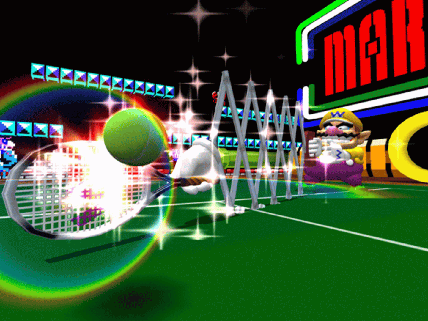 Mario Power Tennis screenshot