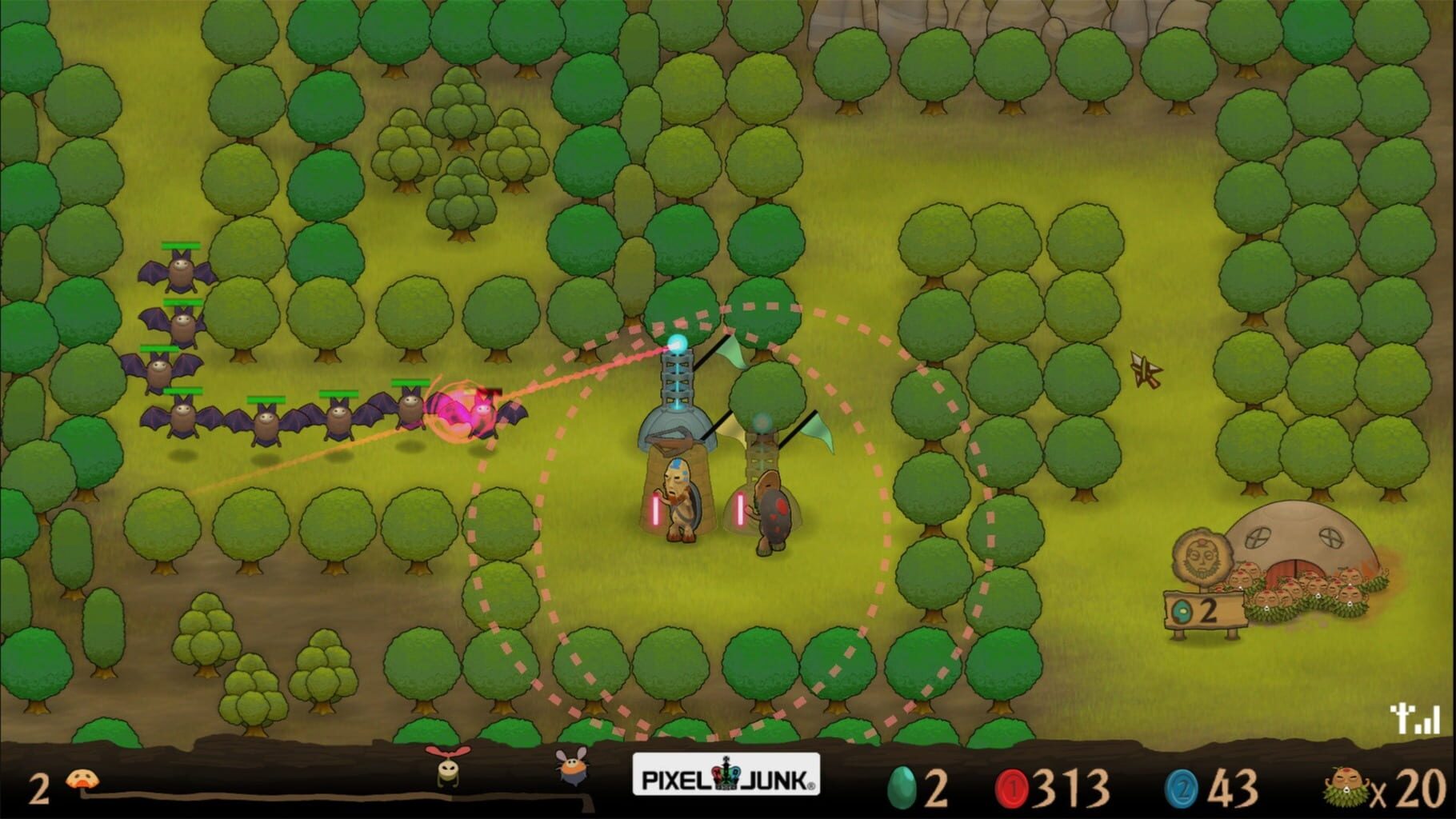 Captura de pantalla - PixelJunk Monsters Ultimate