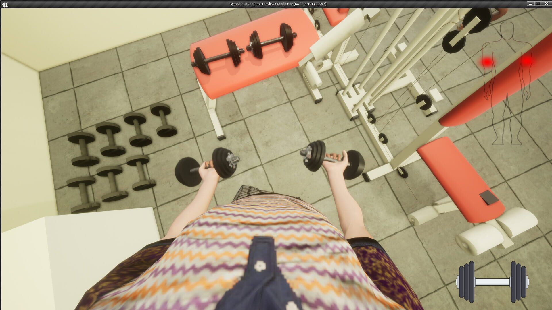 Gym Simulator - Screenshot