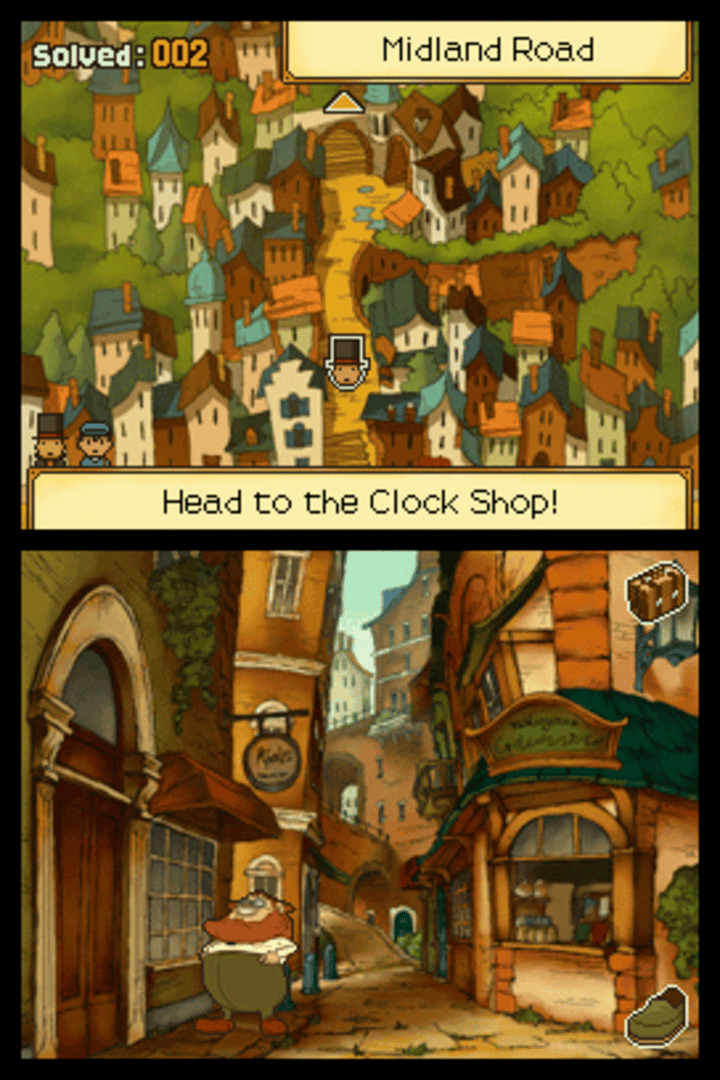 Professor Layton and the Unwound Future screenshot