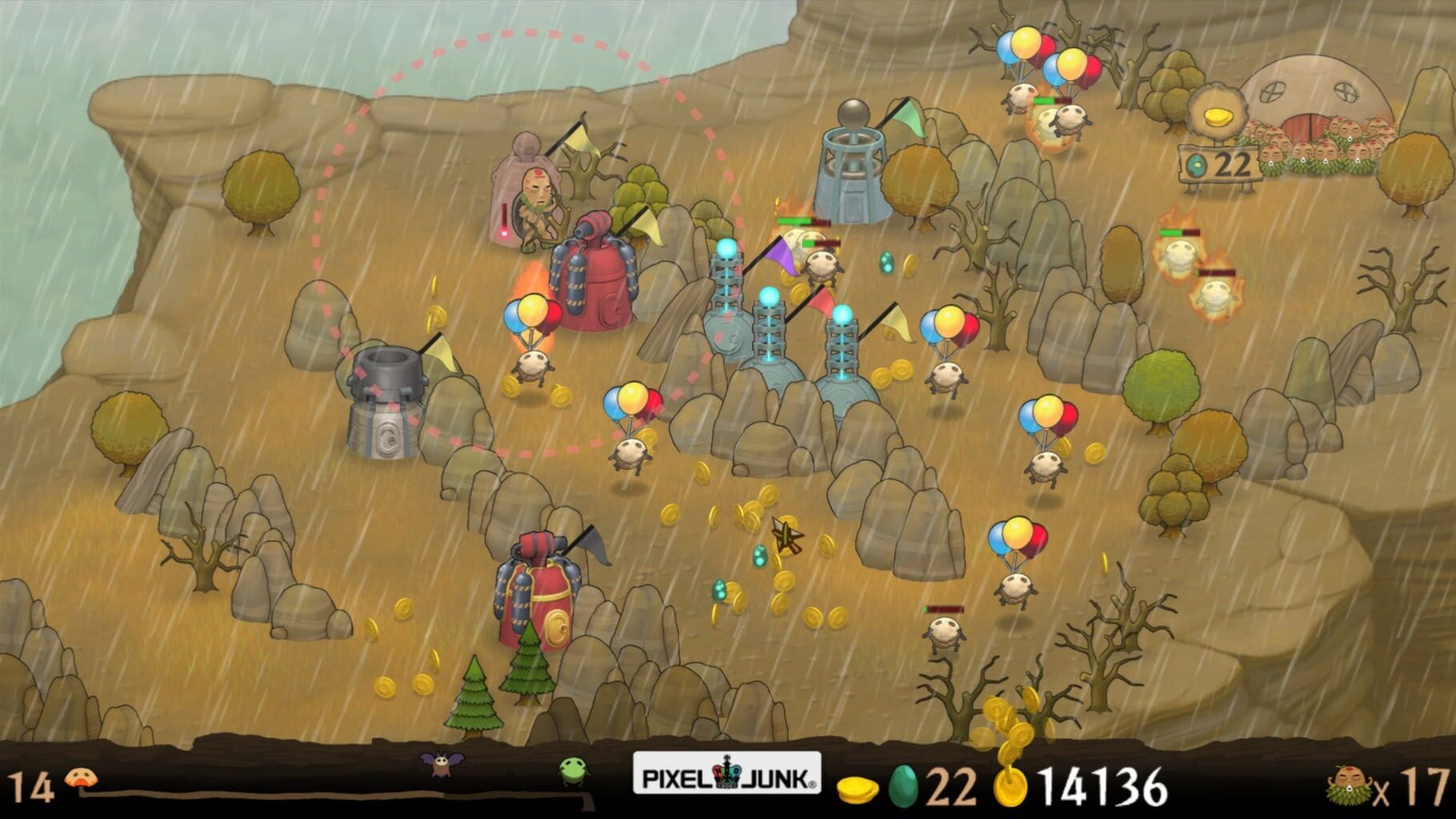 Captura de pantalla - PixelJunk Monsters Ultimate