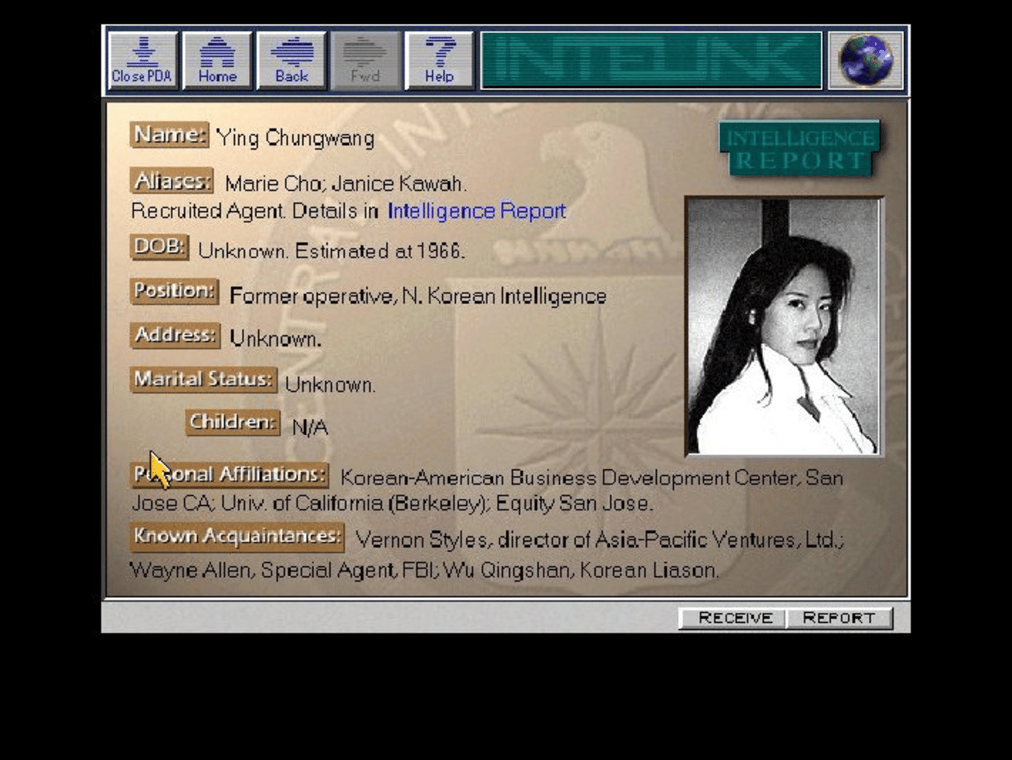 Spycraft: The Great Game screenshot