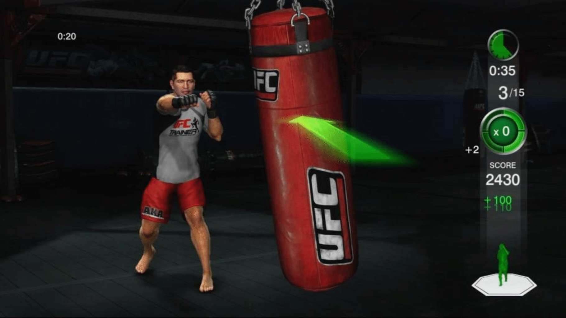 UFC Personal Trainer: The Ultimate Fitness System screenshot