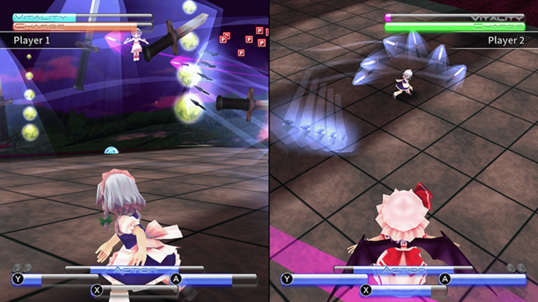 Touhou Kobuto V: Burst Battle screenshot