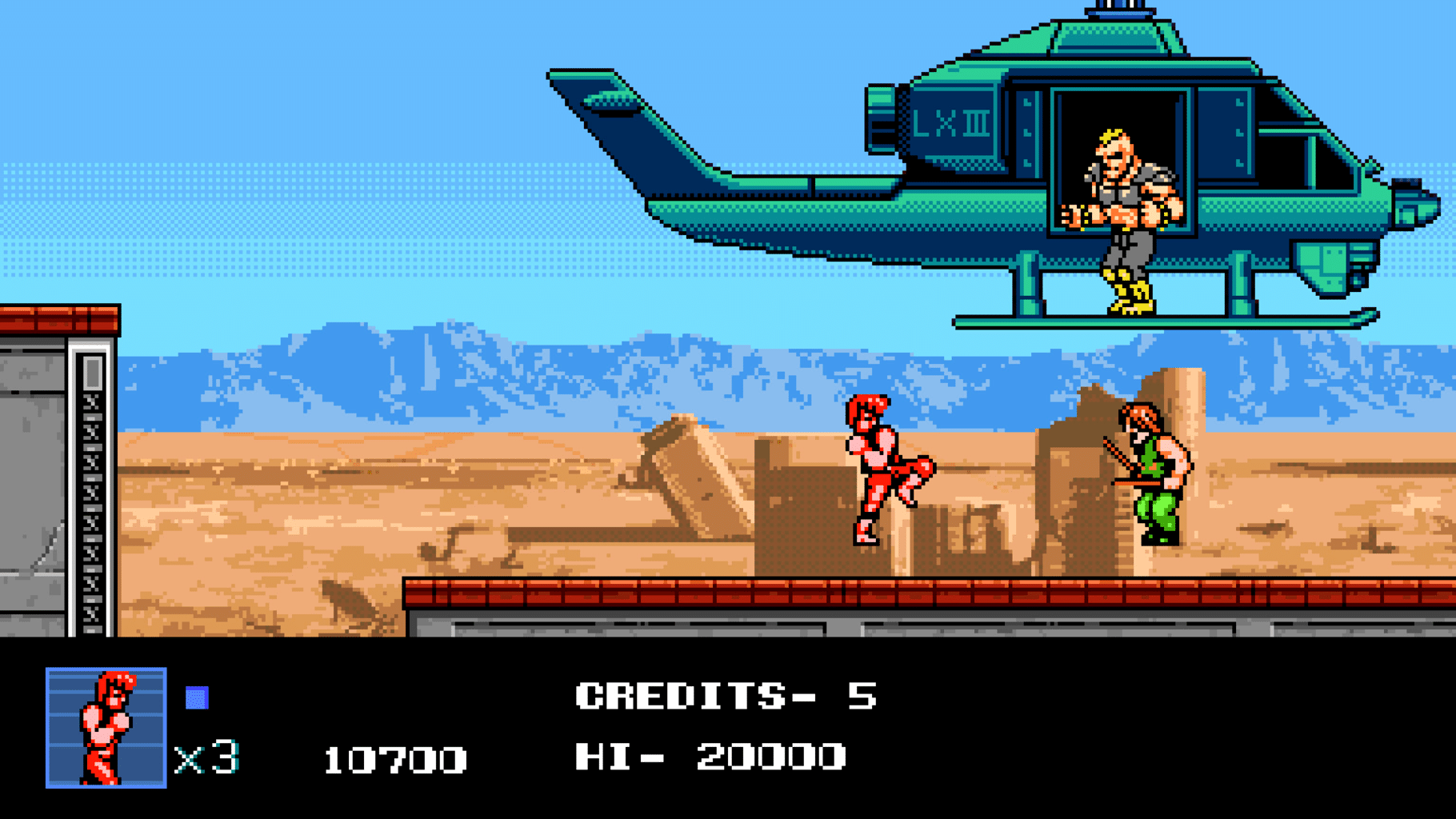 Double Dragon IV screenshot