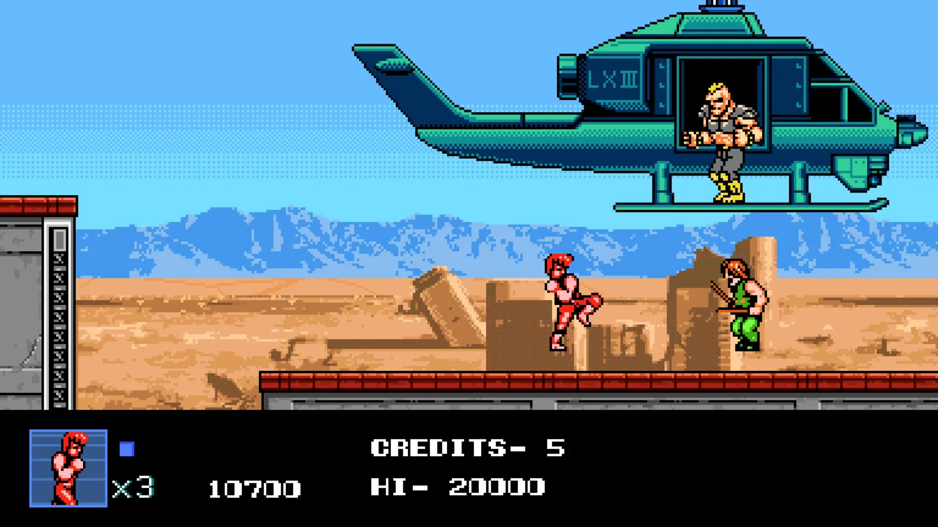 Captura de pantalla - Double Dragon IV