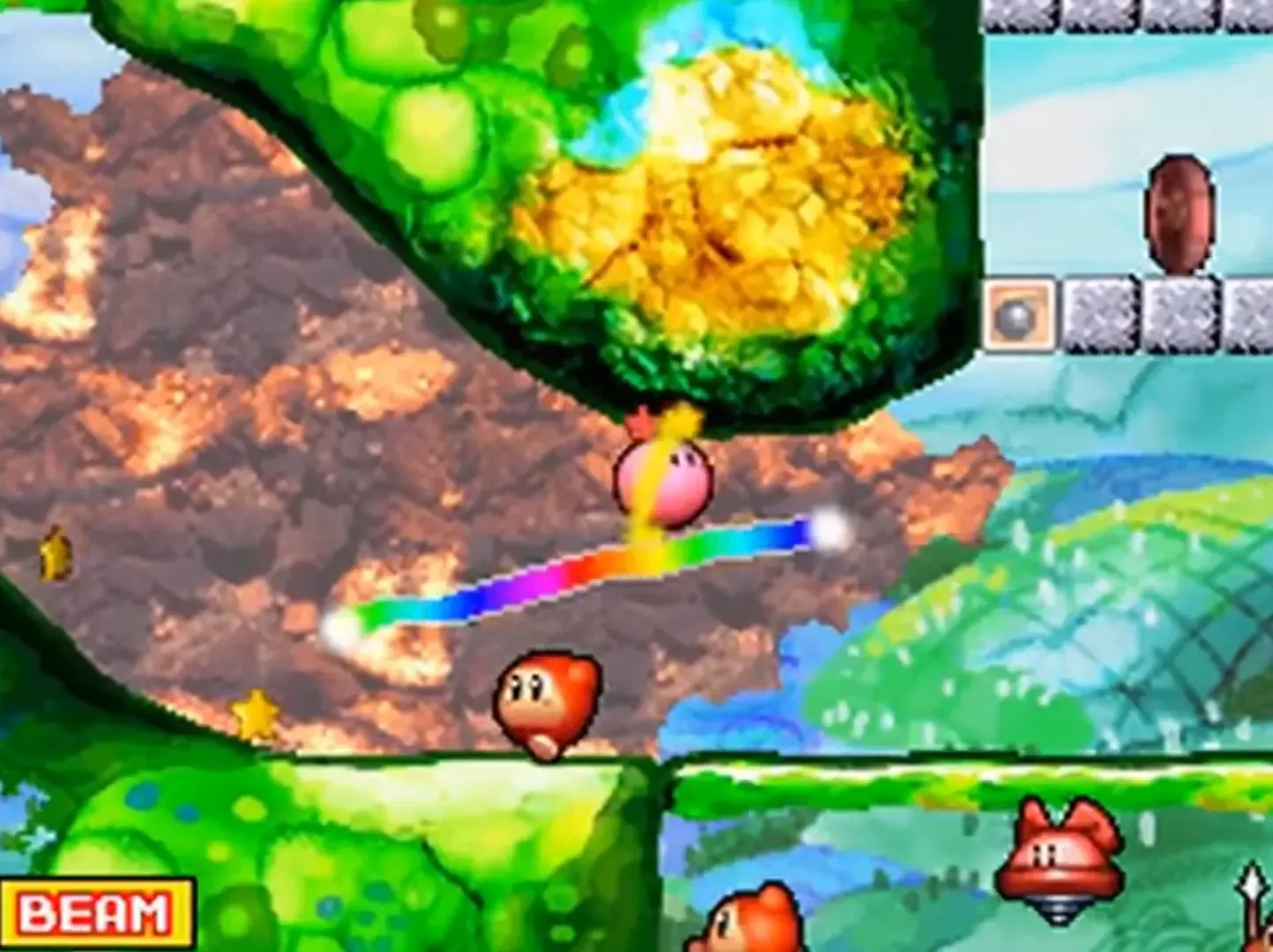 Captura de pantalla - Kirby: Canvas Curse
